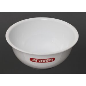 Araven White Mixing Bowl - 4.5Ltr 28cm