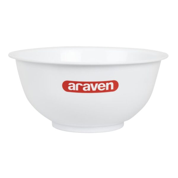 Araven White Mixing Bowl - 4.5Ltr 28cm - Image 2